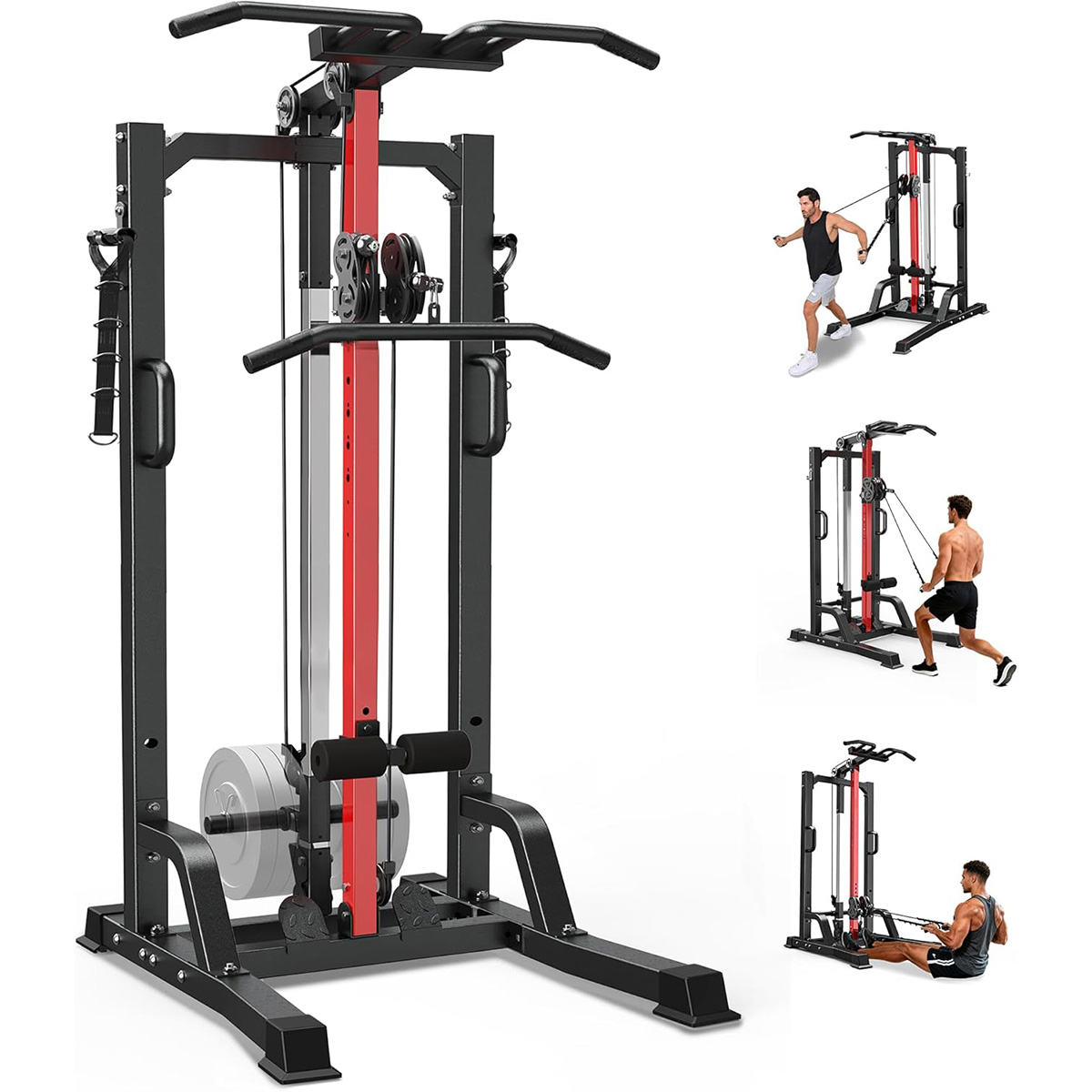 All In One Gym Home Equipment - Pooboo Home Gym Machine - Sistema