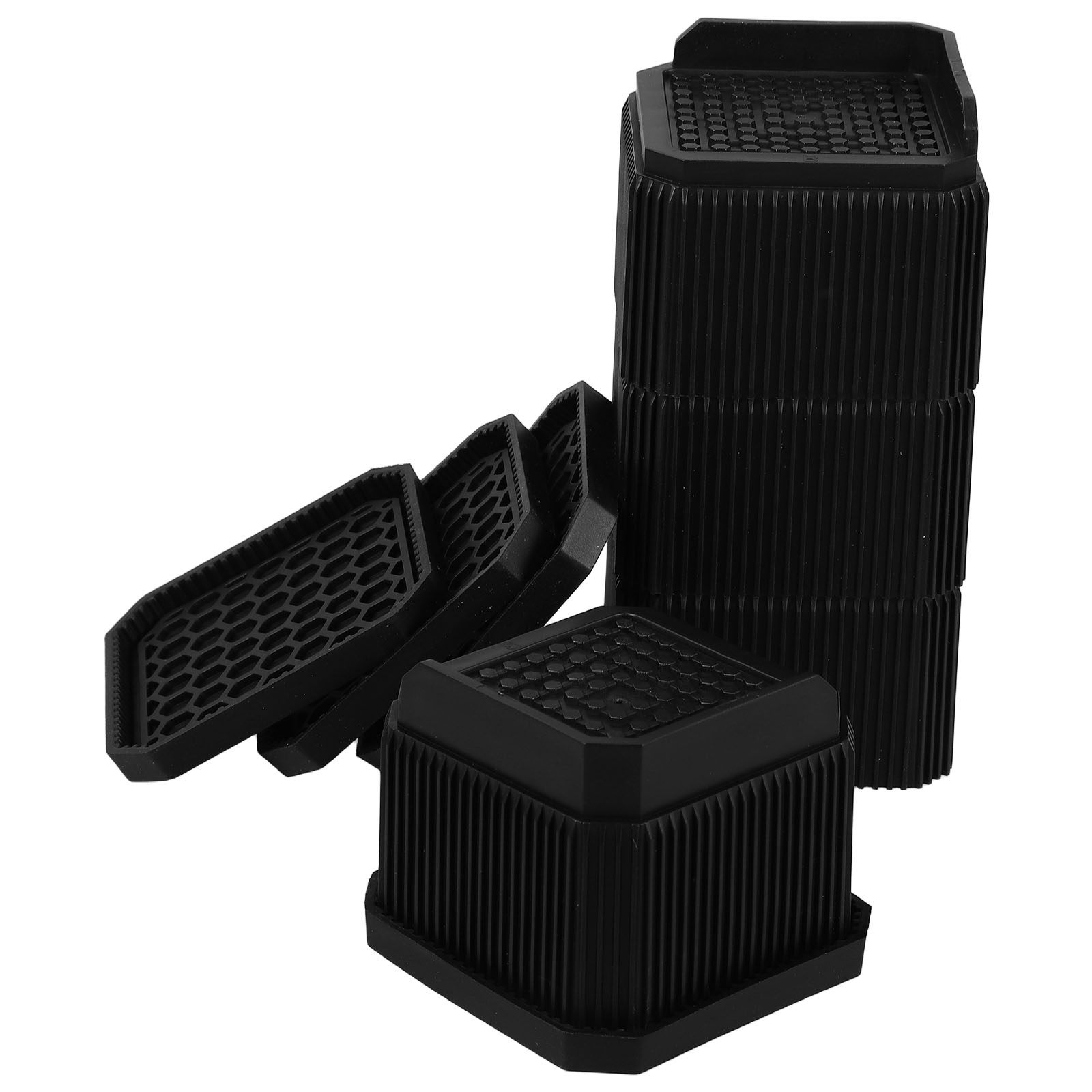 Home Gym Build - 4 Pezzi Blocchi Inclinabili per Tapis