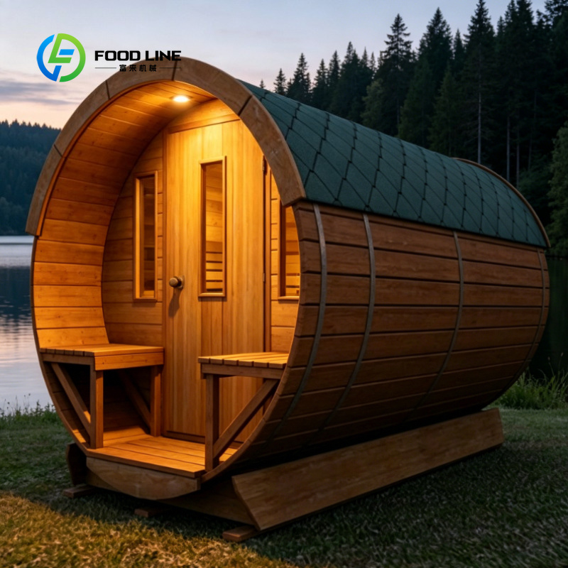 Sauna Home Gym - Sauna a botte personalizzata in legno