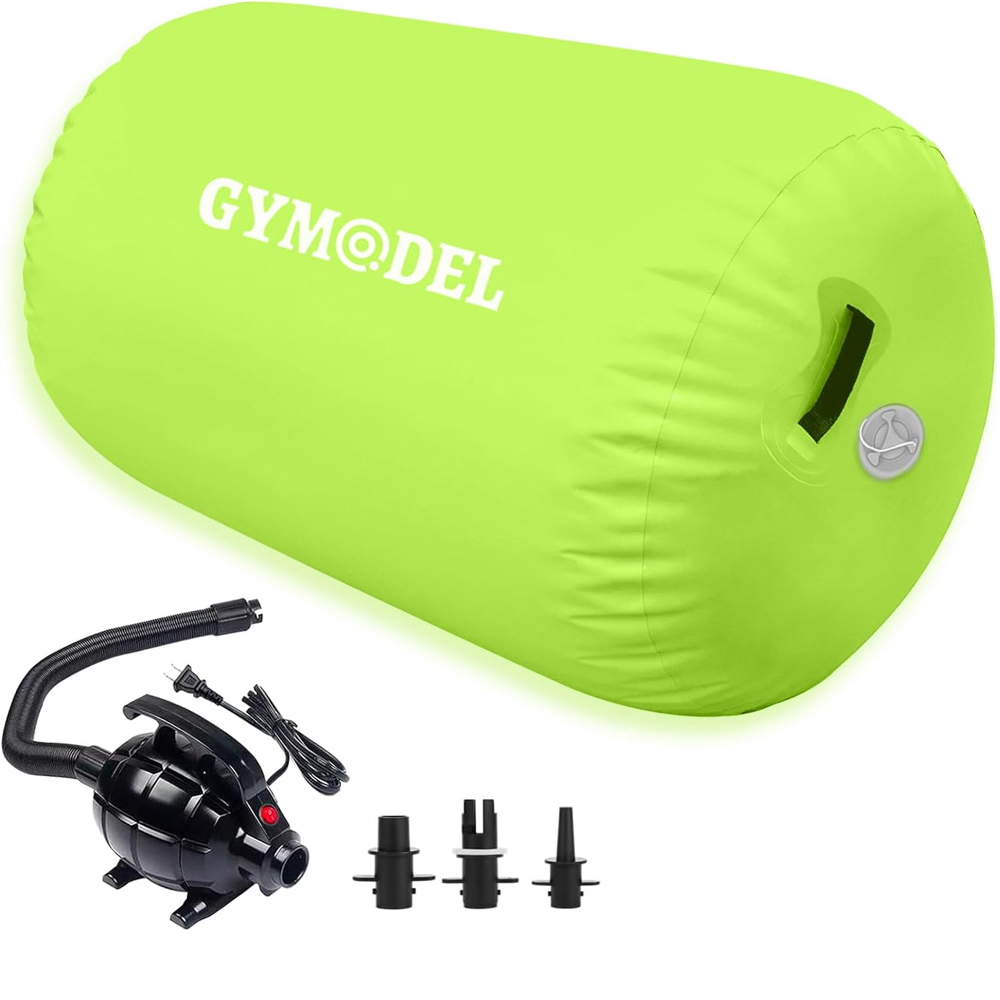 Home Gym Custom - Rullo Gonfiabile Personalizzato per Ginnastica, Cilindro