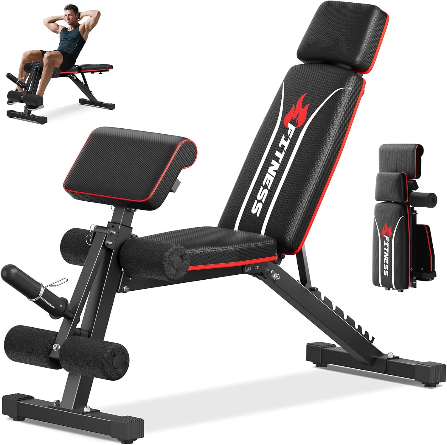 Home Gym Weight - Panca per Pesi Pieghevole per Palestra