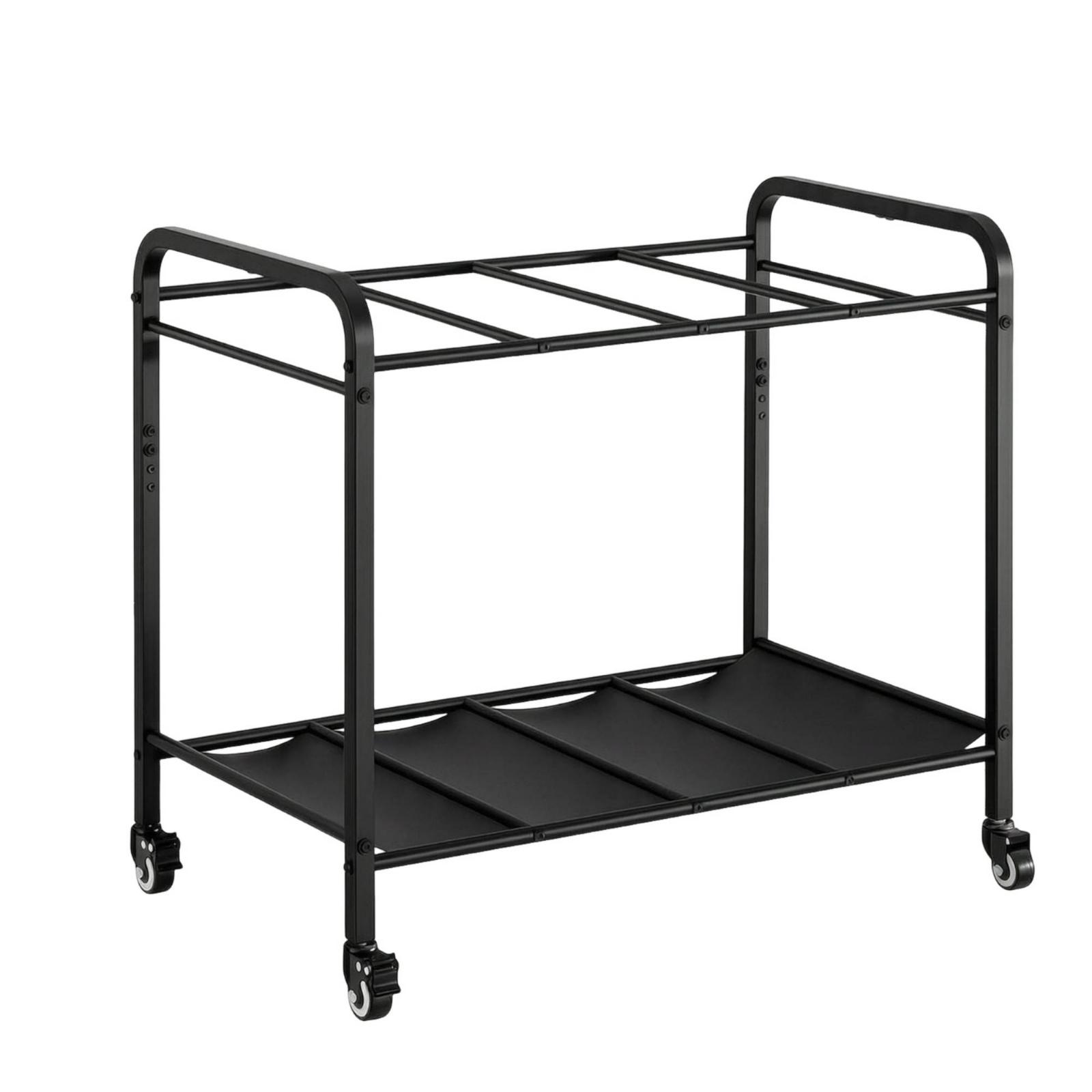 Home Gym Gear - Carrello Portaoggetti Mobile per Attrezzature Fitness