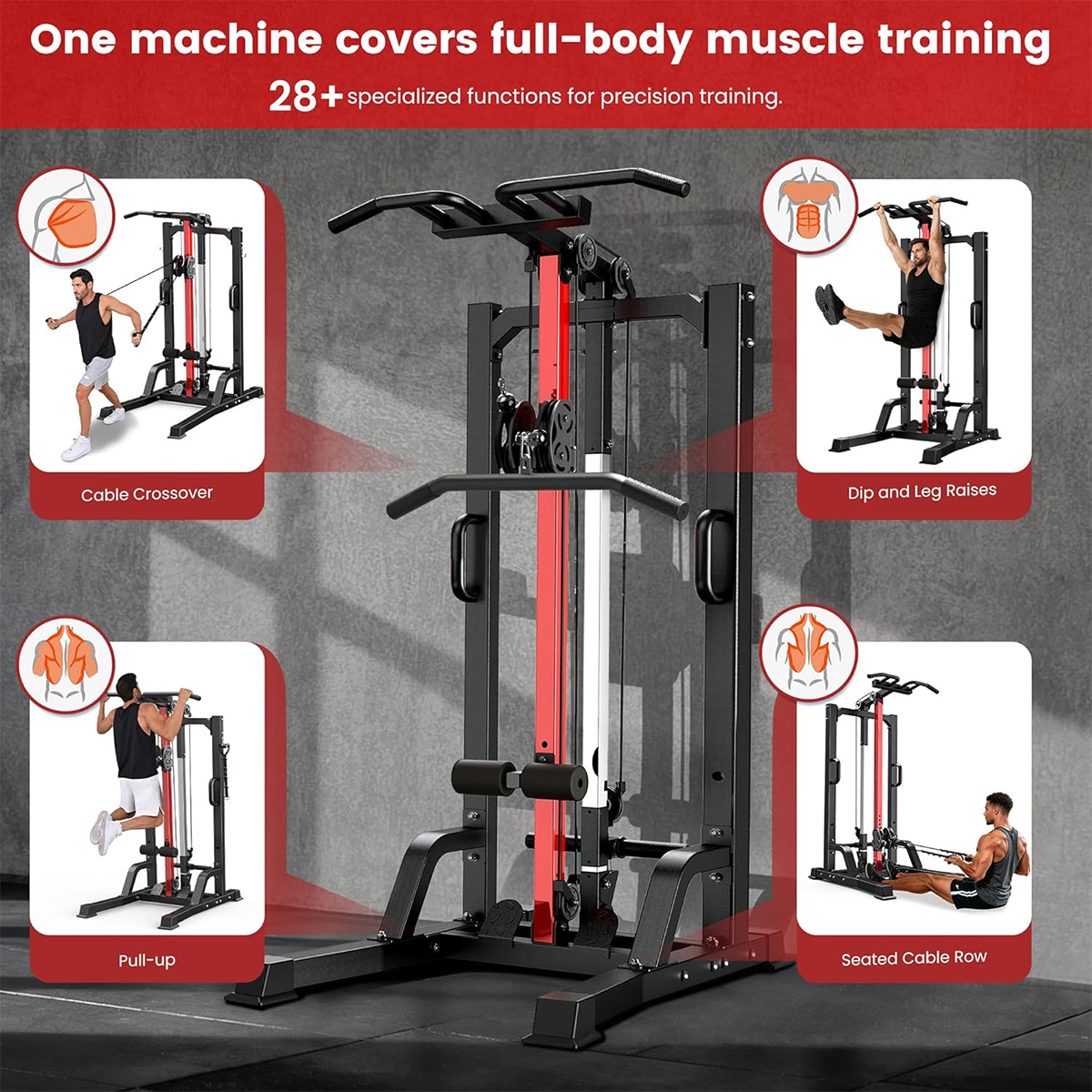 Pooboo Home Gym Machine - Sist - All In One Gym Home Equipment recensione e prezzo