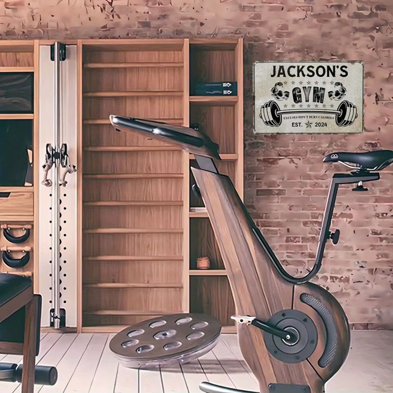 Targa in Metallo Personalizzat - Home Gym Custom recensione e prezzo