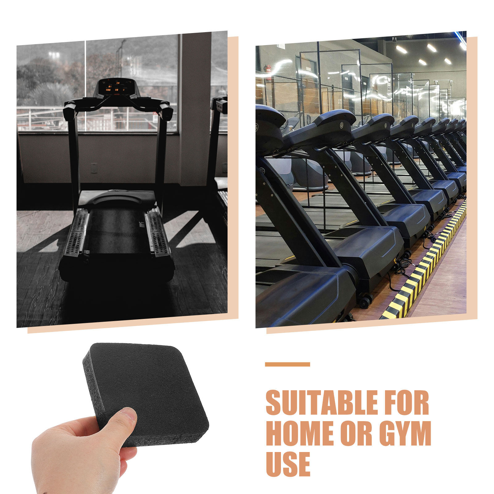 6 Pezzi Tappetino in Gomma Den - Home Gym Rubber Flooring recensione e prezzo