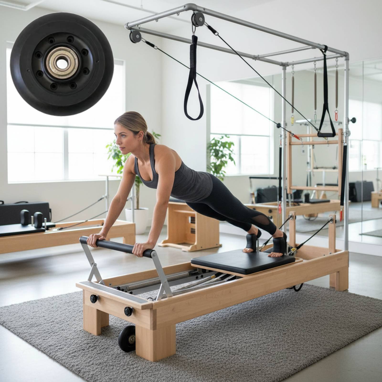 Ruota per Pilates Nera, Access - Home Gym Installation recensione e prezzo