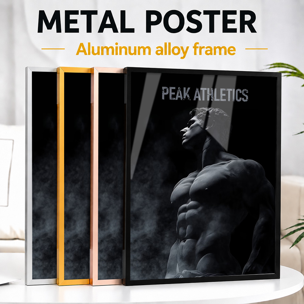 Stampa su Metallo Incorniciata - Home Gym Custom recensione e prezzo