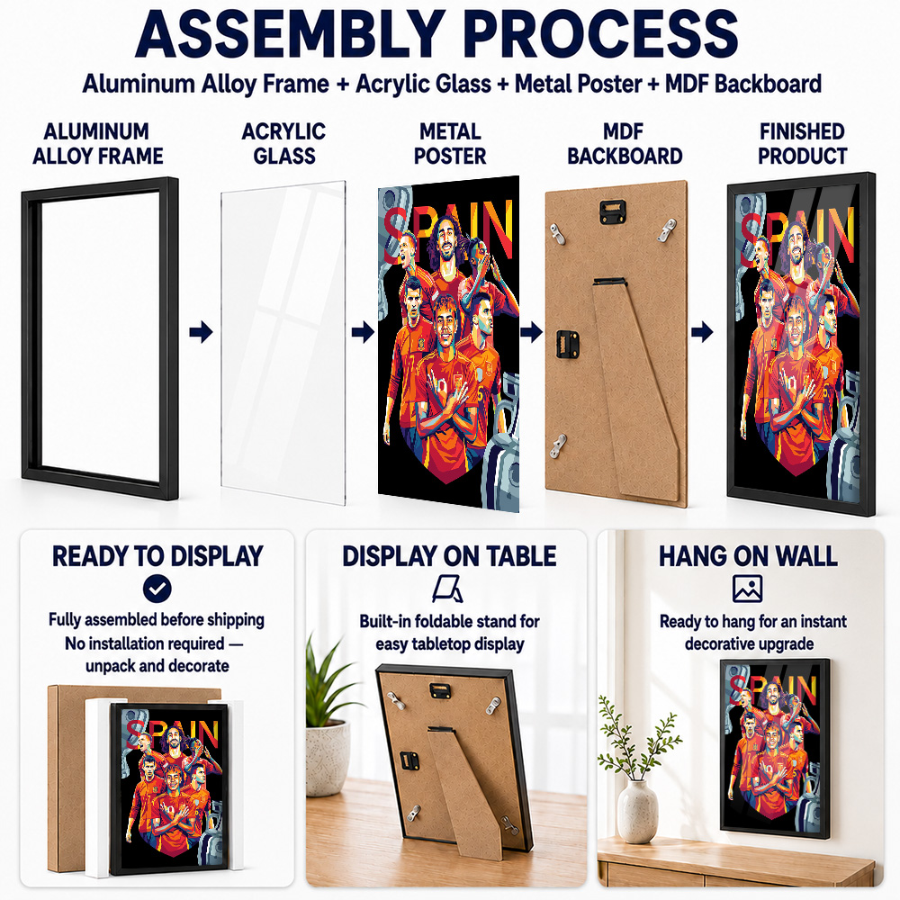 Poster in Alluminio Incornicia - Home Gym Custom recensione e prezzo