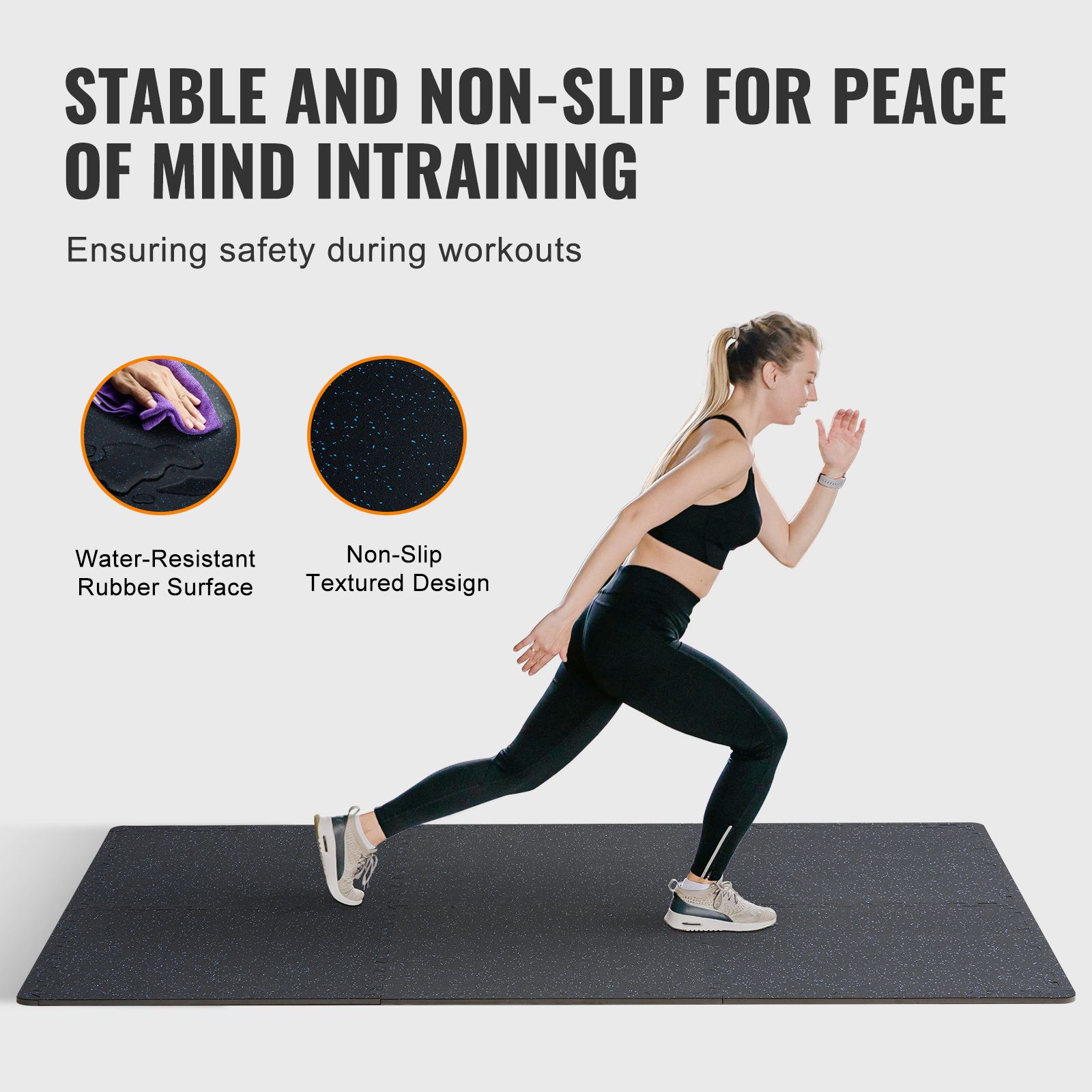 Tappetini per palestra spessi  - Home Gym Rubber Flooring recensione e prezzo